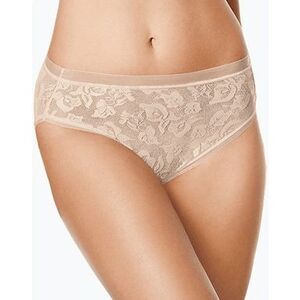 Lot of 7 NEW w/tags Wacoal Awareness Hi Cut Underwear Panty Sand & Pink Sz M